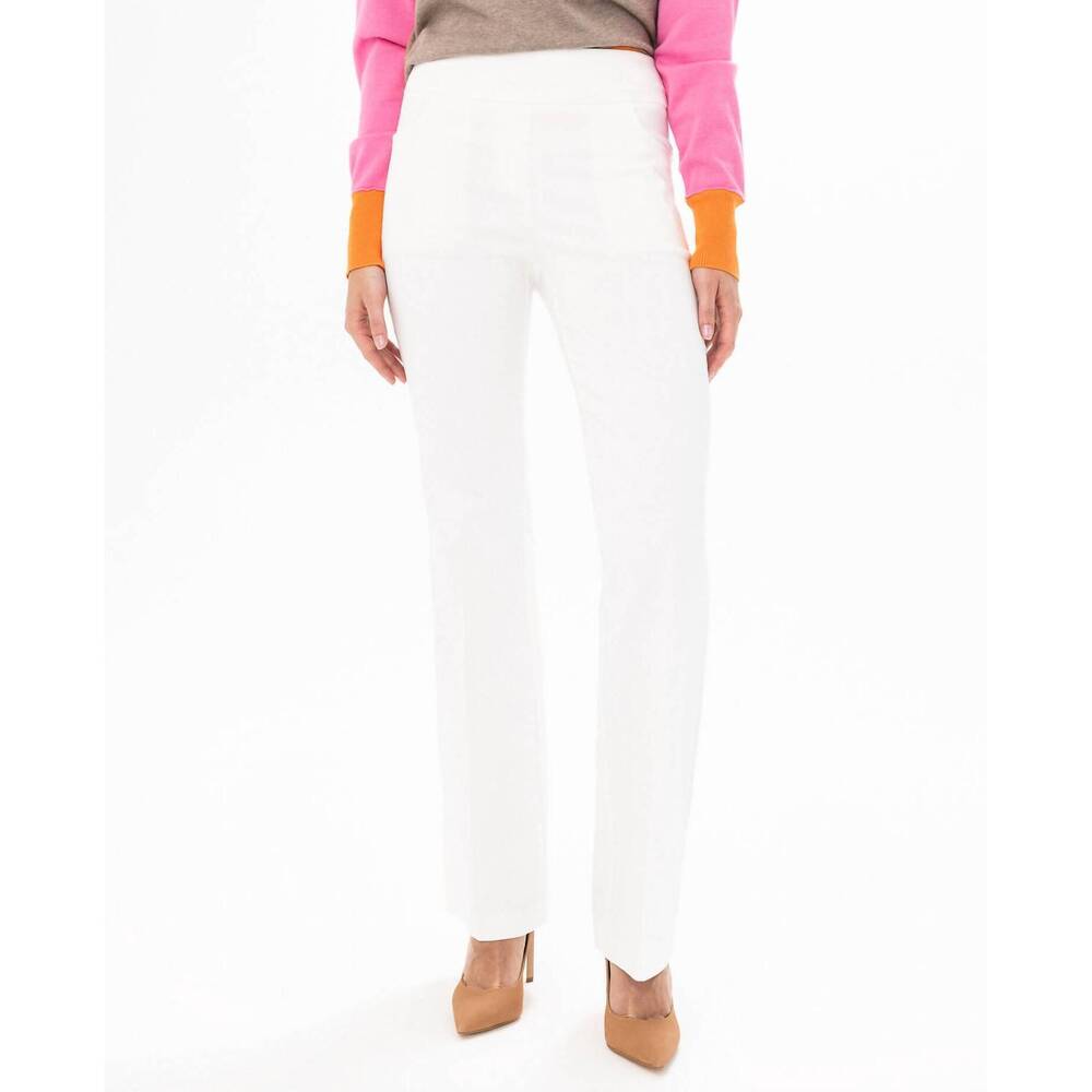 NEW RENUAR pull-on bootcut pant in oyster